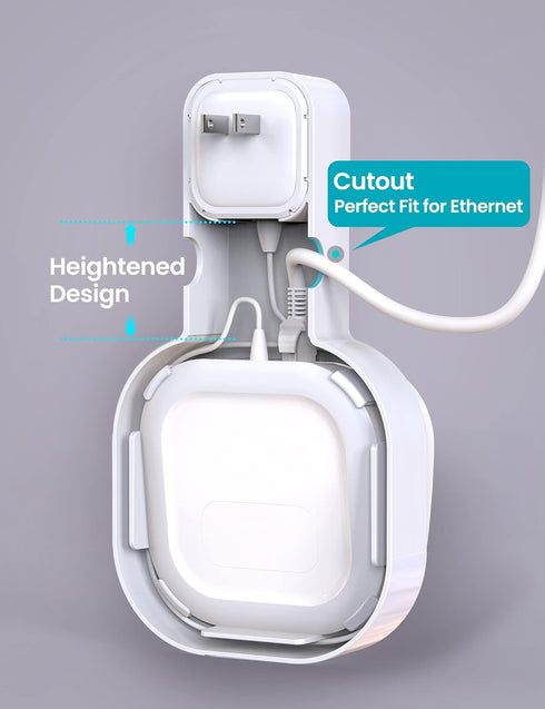 DG-Direct Wall Mount Holder for eero 6 and eero 6+ Router Mesh Wi-Fi System, 2 Pcs