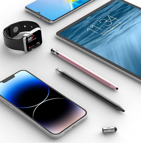 MEKO 3 in 1 Stylus Pens, High Sensitivity & Precision Capacitive Pencil for Apple iPad, iPhone, Tablets (2