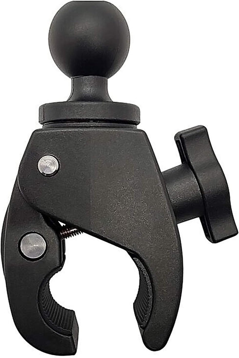 Tough Clamp Base with 1'' Rubber Ball Head for Secure Mounting