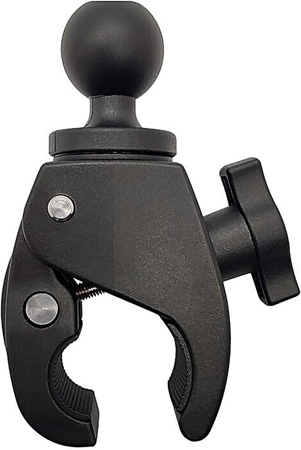 Tough Clamp Base with 1'' Rubber Ball Head for Secure Mounting