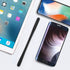Junluck Black Double-Head Capacitive Stylus Pen for Touch Screen Phone and Tablet