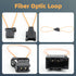 Narcilors 2 Pcs Male and Female Fiber Optic Loop Bypass Replacement for BMW Replacement for Mercedes Benz Diagnostic