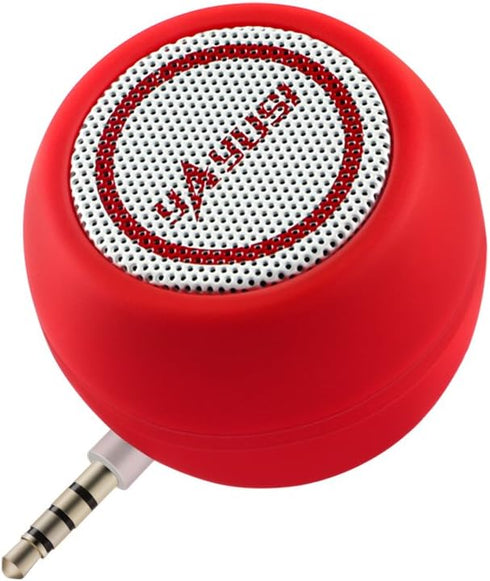 Portable Mini Speaker, 3W Cellphone Speaker for iPhone/iPad/iPod/Tablet, Compact Golf Size Body, Clear Loud Sound