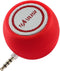 Portable Mini Speaker, 3W Cellphone Speaker for iPhone/iPad/iPod/Tablet, Compact Golf Size Body, Clear Loud Sound