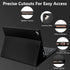 Keyboard Case for iPad 10.2" 9th 8th 7th Generation, Detachable Bluetooth Keyboard and Pencil Holder, Auto Sleep/Wake