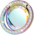 Iridescent Glitter Bling Bling Phone Ring Holder, Sparkle Grip with Flat Diamond, Rhinestone Cell Finger Ring for