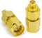 2PCS SMA to MMCX Adapter, SMA Male to MMCX Female Coax Connector for Audio and Video
