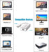 USB-C to Mini DisplayPort Adapter, USB 3.1 Type C to Mini DP Adapter Support 4K, Compatible with MacBook Pro,