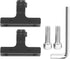 D&F 2Pcs Bicycle Saddle Rail Mount CNC Alloy Bike Camera Mount for GoPro Hero, SJCAM, YI Campark and Other Action