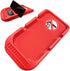 smilfuy Car Dashboard Anti-Slip Mat Cell Phone Holder, Double-Groove Sticky Gripping Gel Pad