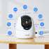 Tenda 2K Security Camera Indoor, WiFi 6 Pet Baby Camera for Home Security, Night Vision, Plug-in WiFi Camera
