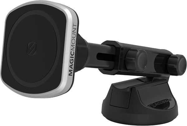 Scosche MP2WDEX2-XTSP MagicMount Pro2 Magnetic Car Phone Holder, Telescoping Windshield or Dashboard Mount, Compatible