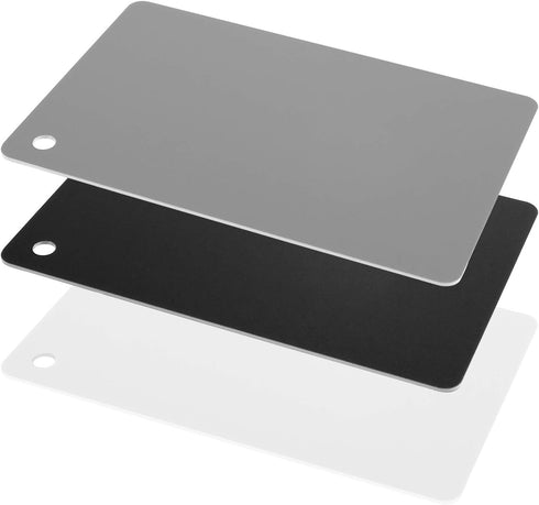 Anwenk Grey Card - 18% White Balance Card for Photography, 5X4 Custom Calibration Camera Checker for Video
