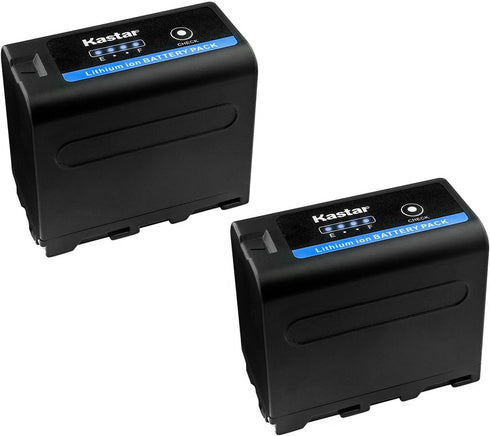 Kastar NP-F970 PRO Battery 2-Pack Replacement for Blackmagic Design Pocket Cinema Camera 6K Pro