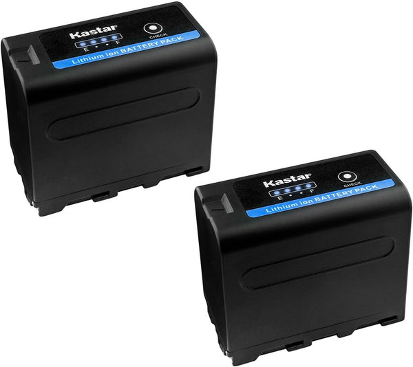 Kastar NP-F970 PRO Battery 2-Pack Replacement for Blackmagic Design Pocket Cinema Camera 6K Pro
