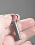 tikey Titanium SIM Card Removal Tool with Keyring, Sim Card Tray Remover Eject Pin Key Tool for iPhone iPad Samsung