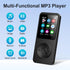 KeenPlus 64GB MP3 5.3, 1.8 inch 128GB(Black) Player with Bluetooth Screen Portable Music Player with Speaker, FM Radio