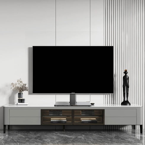 XINLEI 17-55 Inch 88lbs 400x400mm, TS102 Universal TV Stand Base, Table Top TV Stand for LCD/LED TVs, Height Adjustable