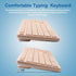 Wireless Keyboard and Mouse Combo - Quiet 2.4G Full-Size Keyboard & Ergonomic Mouse for Windows, Mac Desktop/Laptop,