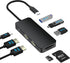 Aibilangose USB C Docking Station Dual Monitor for Dell/HP/Mac Laptop, Dual HDMI Adapter