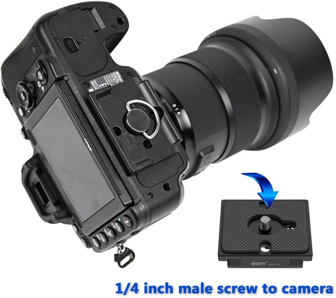 SIOTI 200PL-14 Quick Release Plate - Compatible for Manfrotto Tripods Head with RC/RC2/XPRO