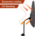 JoyHuaTrade (2 22.8 14.2 Inch Laptop Sun Shade with Clip and Suction Cup Ways to Use), x Flexible Adjustable Cubicle