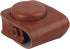 GOWENIC PU Leather Vintage Camera Case for Fujifilm Instax Mini 90, Waterproof Protective Case with Adjustable Shoulder