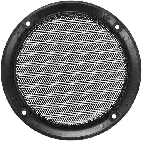 uxcell 2pcs 3" Speaker Grill Mesh Decorative Circle Woofer Guard Protector Cover in Silver