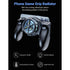ciciglow Phone Game Grip, Semiconductor, Adjustable Mobile Controller Handle Holder with Colorful Light Effect, Fan
