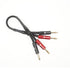 Fosi Audio 14AWG Braided Speaker Wire 0.9Ft, 1 Pack Pair Cable with