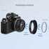 Haoge Metal Lens Hood for Nikon NIKKOR Z 40mm f/2, Z 28mm f/2.8, Compatible with 52mm Filters