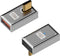 Duttek 120W USB A to USB C Adapter, Right Angle USB C 3.1 Female to Male Converter, Fast Charging Compatible with