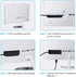 4-Port USB 3.0 Portable Desk Hub, Fixable USB Data Hub with 3.3ft Cable for MacBook, iMac, Notebook PC
