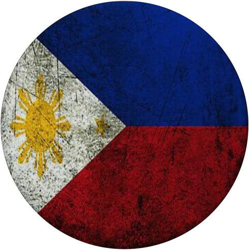 Vintage Philippines Flag Souvenir Gift PopSockets Grip and Stand for Phones and Tablets for Men Women