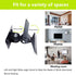 Tengsun 14-27 Inch Screens,75 100 40lb (14''-24'') Wall Mount TV Monitor Bracket with Tilts and Extends for Most LED