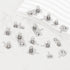 Mardatt 100Pcs Battery Springs AA, Battery Negative and Positive Nickle Plated Conversion Spring Contact Plate