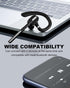 Bluetooth Headset V5.1 with Battery Display Charging Case, Noise Canceling Mic for Driving, Office, Business