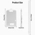 Geiomoo 2025, PC Case for Plaud Note Pro AI Voice Recorder Flexible Scratch Resistant Protective Cover (Clear)