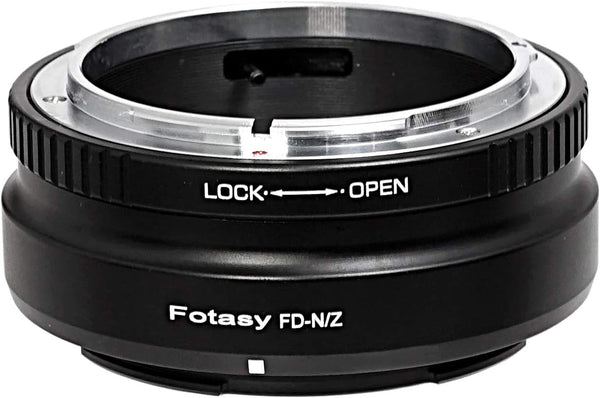 Fotasy Cannon FD Lens to Nikkor Z Mount Adapter, FD Z Adapter, Compatible