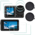 Screen Protector for DJI OSMO Action 3 Camera + Lens Cap Cover, 0.3mm 9H Hardness Tempered Glass