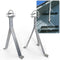 12" Heavy-Duty Antenna Mount Bracket, Adjustable Antenna Mast Mount, Waterproof Wall Mount
