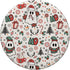 Spooky Ghost Cute Christmas Ho Ho Merry Holiday Retro Pastel PopSockets Standard PopGrip