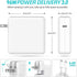 MacBook Pro Charger for 96W MacBook Pro Air 13 14 15 16 inch 2024 2023 2022 2021 2020, M1 M2 M3 M4 USB C Fast Charger