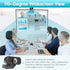 ZIQIAN 1080p 110 2,Video Webcam HD ,Live Streaming HD Camera with Stereo Microphone, PC Desktop or Laptop USB Webcam