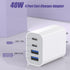 StinkLight 4-Port 40W 17/17 Air/16e/16 Pro/16 Max/15/14/13/12,iPad USB Fast Charging Block, Charge Adapter for iPhone