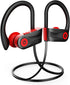 Otium Wireless Bluetooth 5.3 Sport Headphones, Built-in Mic, In Ear Running Headset with Earhooks, 16 Hours Playtime