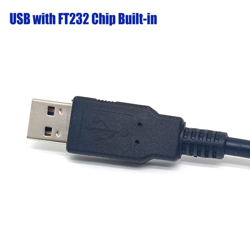 USB 940-0299A Console Cable with FT232 Chip, USB to AJ 2.5 Serial Adapter for APC UPS, 6 Feet