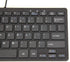 Ultra Thin Wired USB Mini PC Keyboard for Apple Mac, Laptop, Notebooks
