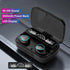 VIVIDUS Wireless Earbuds M10, Earphones with Wireless Charging Case, IPX8 Waterproof, 180 Hours Playtime, Touch Control