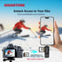 Gigastone 5-in-1 iPhone16/15, SD Card Reader, USB-A/USB-C Card Reader, Dual Slot for SD/Micro SD/SDHC/SDXC, Compatible